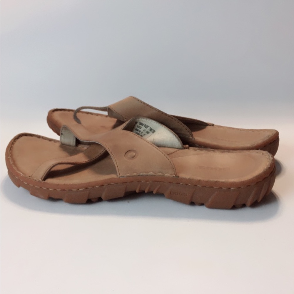 NEW BOGS TODOS SLIDE LEATHER SANDALS